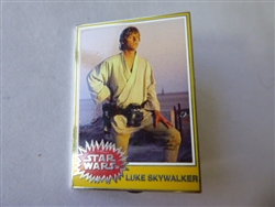 Disney Trading Pin 148995 Luke Skywalker - Star Wars Trading Card - Mystery