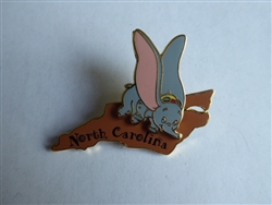 Disney Trading Pin 14911 State Character Pins (North Carolina/Dumbo)