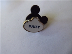 Disney Trading Pin  149260 DLR - Daisy Name Badge - Tiny Kingdom