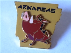 Disney Trading Pin 14928 State Character Pins (Arkansas/Pumbaa)