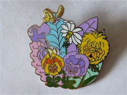 Disney Trading Pins 149307     WDW – Flowers Golden Afternoon – Alice in Wonderland – 70th Anniversary