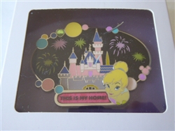 Disney Trading Pin 149415     DL - Tinker Bell and Castle - Disneyland Is Home