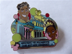 Disney Trading Pins 149433     DL - Tiana and Naveen - Adventure - Disneyland Is Home