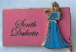 Disney Trading Pin  14955     State Character Pins (South Dakota/Aurora)