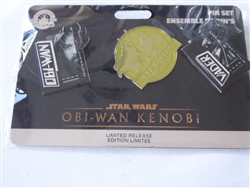 Disney Trading Pin 149857 Obi Wan Kenobi - Star Wars - Set