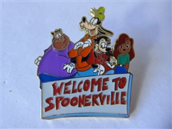 Disney Trading Pin 150516 D23 - Goofy Movie Spoonerville Group Portrait - Our Universe