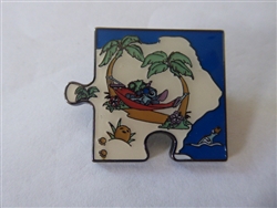 Disney Trading Pins  150679 Loungefly - Stitch Hammock - Lilo and Stitch Beach Scenes Puzzle - Mystery