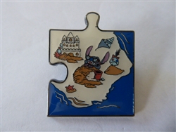 Disney Trading Pins 150681 Loungefly - Stitch in Sand - Lilo and Stitch Beach Scenes Puzzle - Mystery