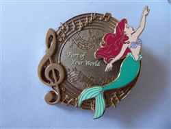 Disney Trading Pin 150835   ARTIST PROOF  DSSH - Ariel - Part Of Your World - Little Mermaid - Music - D23