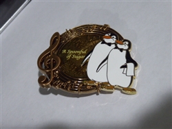 Disney Trading Pins  150836 DSSH - A Spoonful of Sugar - Penguins - Music