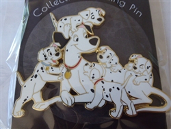 Disney Trading Pin 150975 Artland - Pongo And Puppies - Dalmatian - PP Version