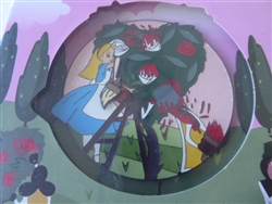 Disney Trading Pin 151012 Loungefly - Alice in Wonderland - Painting Roses - Jumbo