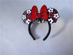 Disney Trading Pins 151027 Loungefly - Red/White Flowers Ears - Minnie Ears Headband - Series 2 - Mystery