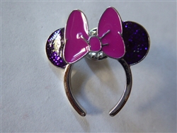 Disney Trading Pins 151029 Loungefly - Purple Glitter Ears - Minnie Ears Headband - Series 2 - Mystery