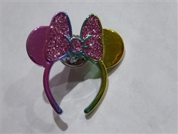 Disney Trading Pin 151036 Loungefly - Purple/Gold Ears - Minnie Ears Headband - Series 3 - Mystery
