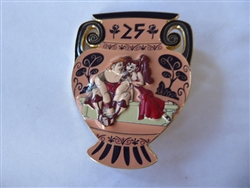 Disney Trading Pins 151073 DEC - Hercules and Megara - Clay Vase - 25th Anniversary