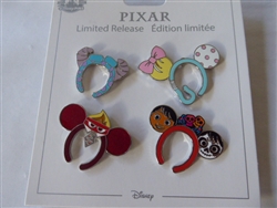 Disney Trading Pin 151171 Pixar Characters Mickey Ears - Set 2