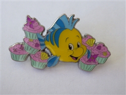 Disney Trading Pin 151189 Loungefly - Flounder - Princess Sidekicks & Desserts - Mystery