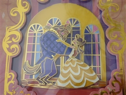 Disney Trading Pin 151522     Loungefly - Beast and Belle Dancing - Jumbo