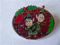 Disney Trading Pins 152104     Prep and Landing - In The Fireplace - Holiday