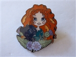 Disney Trading Pin 152266 Loungefly - Merida - Chibi Floral Princess - Mystery - Series 2