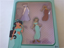 Disney Trading Pin 152277 Loungefly - Jasmine - Paper Dolls Magnetic Set