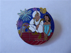 Disney Trading Pin 152317     Aladdin and Jasmine - 30th Anniversary