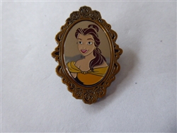 Disney Trading Pin 152551 Loungefly - Belle - Gold Portrait Princess - Mystery