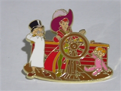 Disney Trading Pin 152631     Peter, John and Michael - Hooks Ship