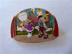 Disney Trading Pin 152635     Russian Marionette Dancer and Pinocchio - On Stage