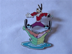 Disney Trading Pin 152696 DLP - Goofy and Crocodile - Peter Pan