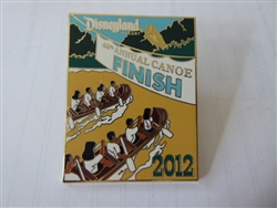 Disney Trading Pin 152872 DLR - Canoe Races 2012 - 49th Annual Canoe Finish