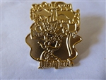 Disney Trading Pins 152 DL - 1998 Attraction Series - Minnie's Toontown House (Minnie Mouse) gold Prototype