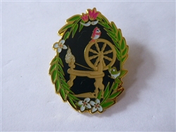 Disney Trading Pin  153050 Loungefly - Spinning Wheel - Princess Sidekick Floral - Mystery - Sleeping Beauty