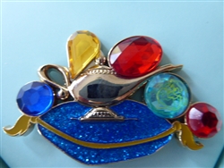 Disney Trading Pin  153144 DL - Genie and Lamp - Aladdin - Glitzy Gear