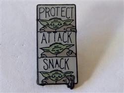 Disney Trading Pin 153245 The Child - Mandolorian - Protect Attack Snack