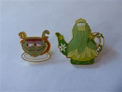 Disney Trading Pin 153295 Loungefly - Tiana & Ray Set - Princess Teacup - Mystery