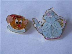 Disney Trading Pin  153301 Loungefly - Cinderella & Gus Set - Princess Teacup - Mystery