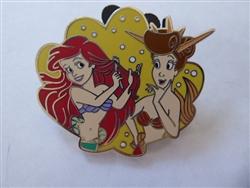 Disney Trading Pin 153364     Ariel and Attina - Little Mermaid - Mystery