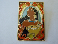 Disney Trading Pin 153461     Pink a la Mode - Pocahontas - Stained Glass Princesses