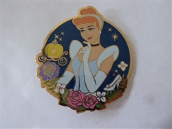 Disney Trading Pins  153505     Pink a la Mode - Cinderella - Princess Fairytale Florals