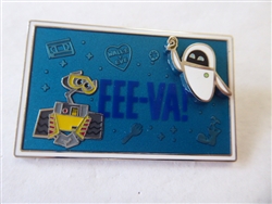 Disney Trading Pins 153549 Wall-E and Eve - EEE-VA
