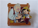 Disney Trading Pin  153729     DL - Geppetto and Pinocchio - Best Buds