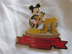 Disney Trading Pin 1539: WDW - Goebel Convention (Mickey Mouse & Pluto)