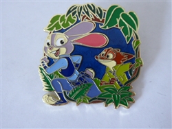 Disney Trading Pin 153904     Uncas - Judy and Nick - Zootopia