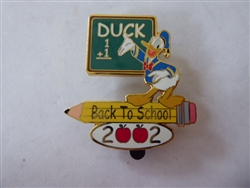 Disney Trading Pin  15412 Disney Auctions - Back To School 2002 (Donald)