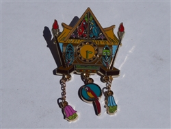 Disney Trading Pins 154123     DL - Tiki Room - Cuckoo Clock