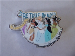 Disney Trading Pin 154327     Rapunzel, Pocahontas, Cinderella, Jasmine and Tiana - International Womens Day