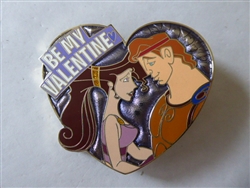 Disney Trading Pin 154431     DEC - Hercules and Megara - Be My Valentine