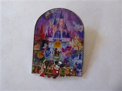 Disney Trading Pin 154728     Mickey and Pluto - Magic Kingdom - Joey Chou - Artist Series